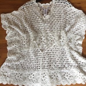 michael kors crochet tunic